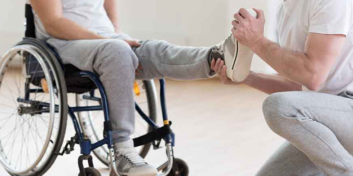 Physical therapy for paralytic patients