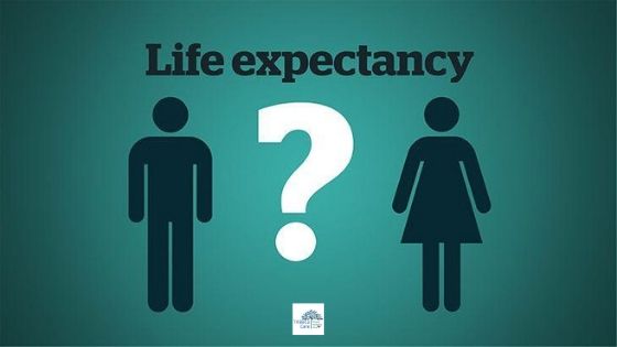 why women life longer than men life expectancy