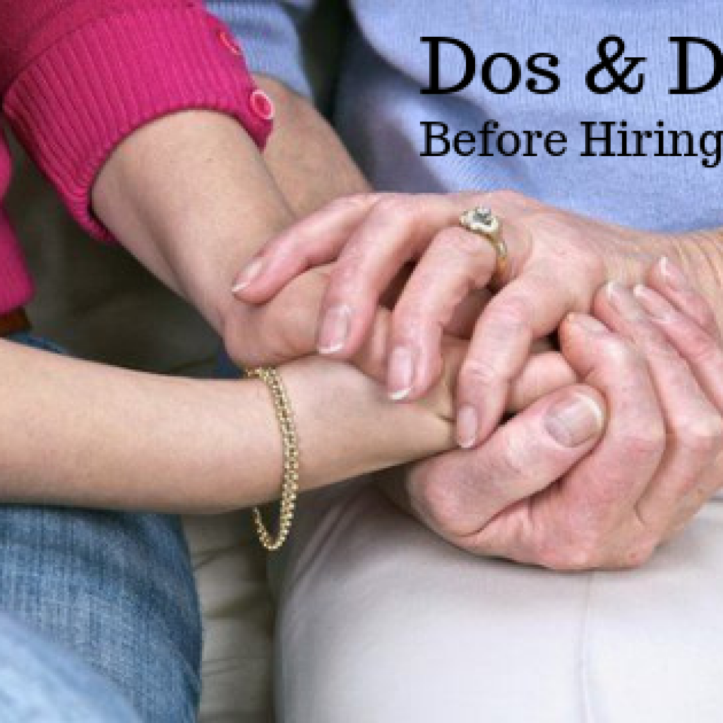 hiring a caregiver