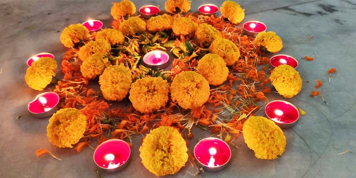 Diwali celebrations at